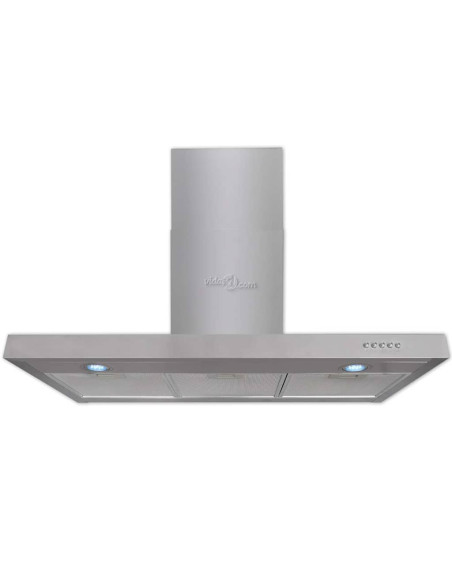 Cappa Piatta Inossidabile 900 mm