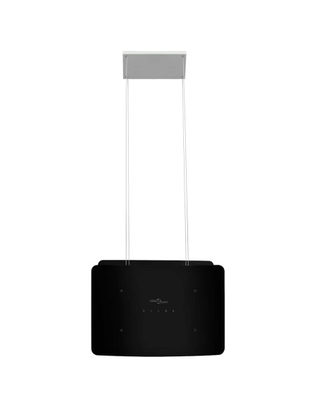 Cappa da Cucina ad Isola Sospesa LCD Sensore in Vetro Temperato