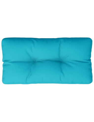 Cuscino per Pallet Turchese 80x40x12 cm in Tessuto