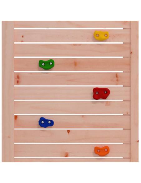 Set da Gioco da Esterno in Legno Massello di Douglas