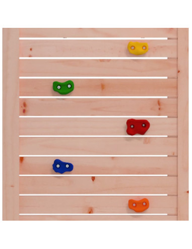 Set da Gioco da Esterno in Legno Massello di Douglas