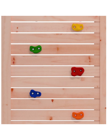 Set da Gioco da Esterno in Legno Massello di Douglas