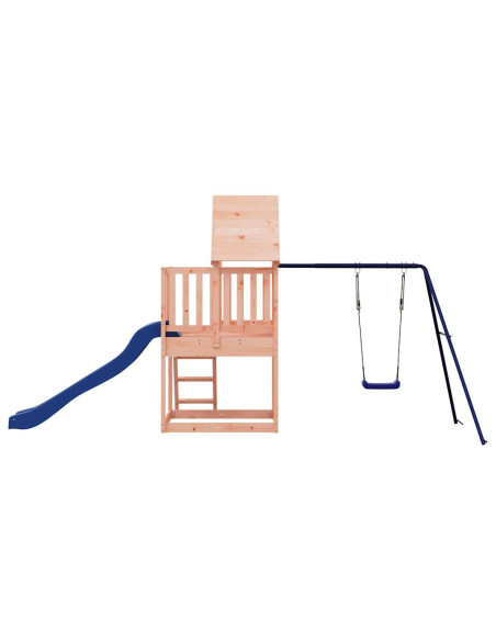 Set da Gioco da Esterno in Legno Massello di Douglas