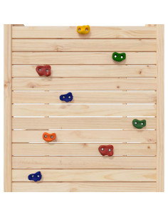 Set da Gioco da Esterno in Legno Massello di Pino