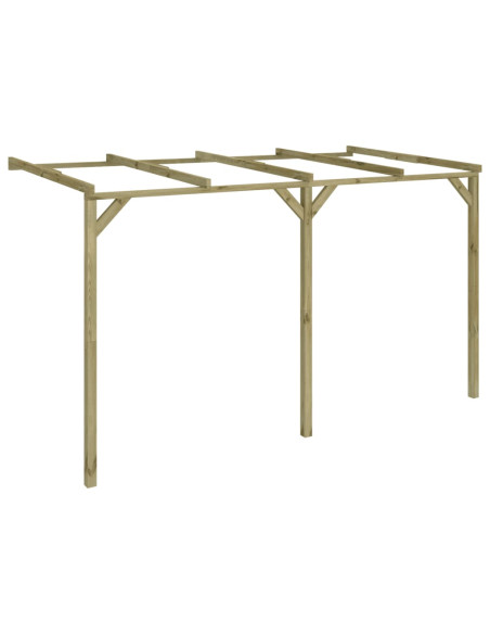 Struttura Pergolato 2x4x2,2 m in Legno