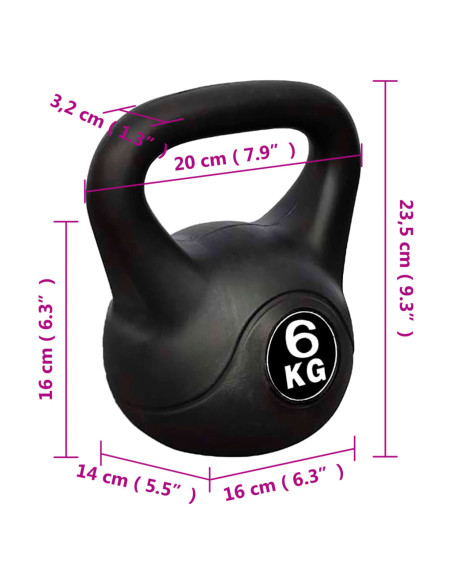 Kettlebell 6 kg