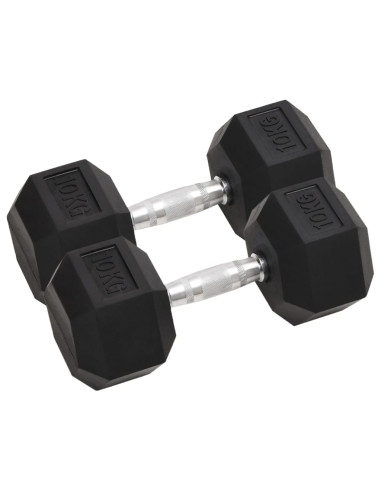 Manubri 2 pz 20 kg Totale in Ghisa