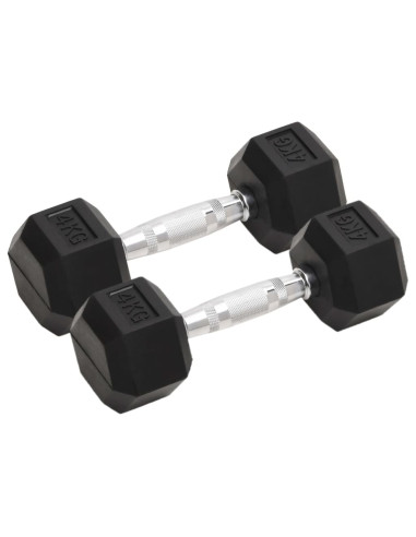 Manubri 2 pz 8 kg Totale in Ghisa