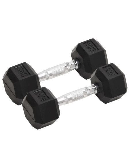 Manubri 2 pz 10 kg Totale in Ghisa