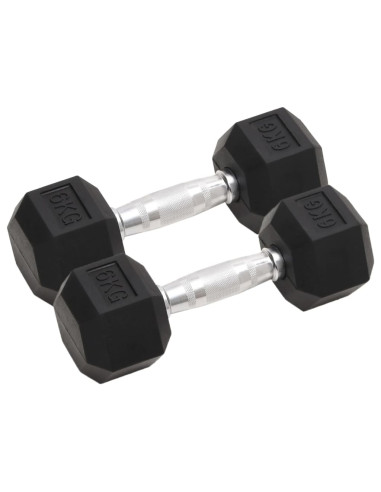 Manubri 2 pz 12 kg Totale in Ghisa