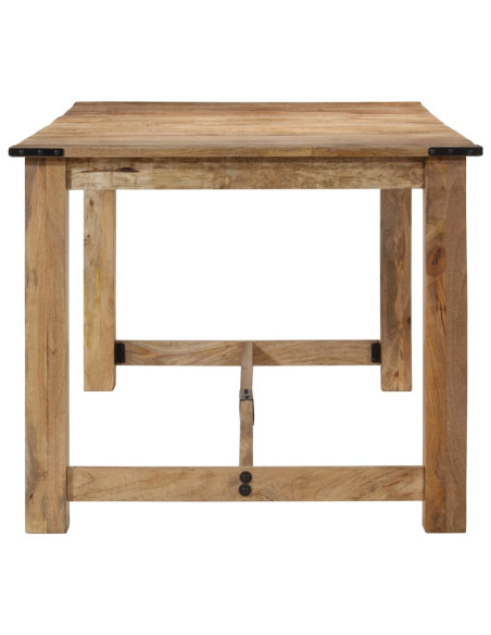 Tavolo da Pranzo 180x90x75 cm in Legno Massello di Mango