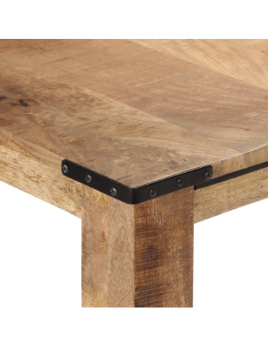 Tavolo da Pranzo 180x90x75 cm in Legno Massello di Mango