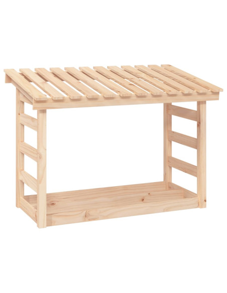 Portalegna 108x64,5x78 cm in Legno Massello di Pino