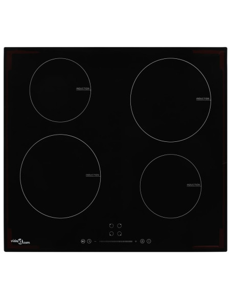 Piano Cottura a Induzione 4 Zone e Controlli Touch Vetro 7000 W