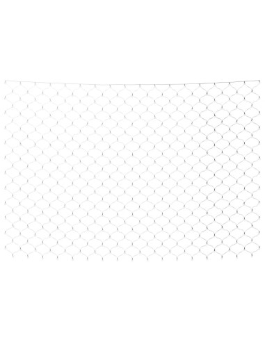 Luci di Natale Rete Bianco Freddo 3x2m 204 LED Interni Esterni