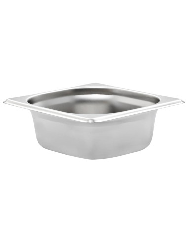 Contenitori Gastronorm 12 pz GN 1/6 65 mm in Acciaio Inox