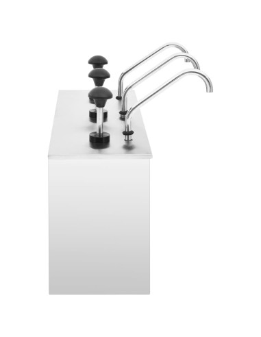 Distributore di Salsa in Acciaio Inossidabile 3 x 3,5 L