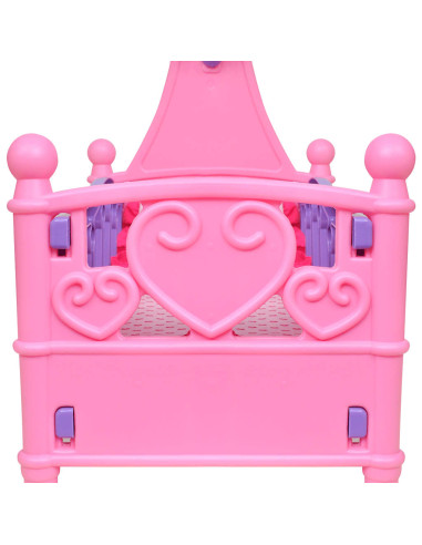 Giochi Da Camera Per Bambini Culla Per Bambole Rosa + Viola