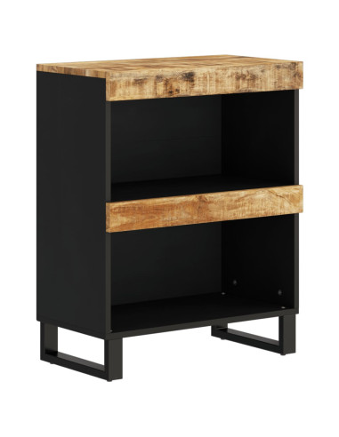 Credenza 60x33x75 cm in Legno Massello di Mango