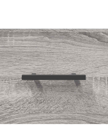Comodini 2 pz Grigio Sonoma 40x35x47,5 cm in Legno Multistrato