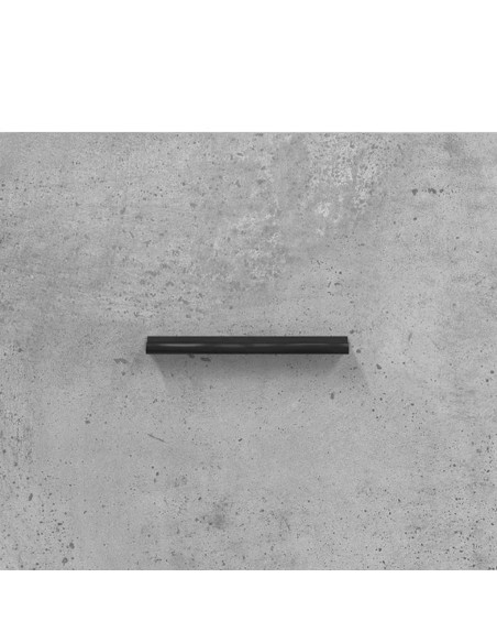 Comodini 2 pz Grigio Cemento 40x35x47,5 cm in Legno Multistrato