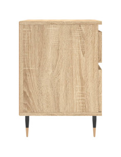Comodino Rovere Sonoma 40x35x50 cm in Legno Multistrato