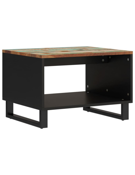 Tavolino da Salotto 60x50x40 cm in Legno Massello di Recupero