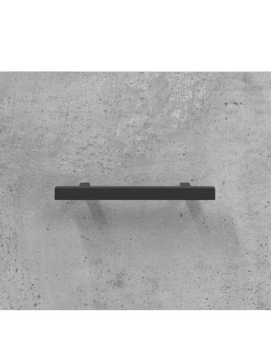 Tavolino da Salotto Grigio Cemento 90x50x40cm Legno Multistrato