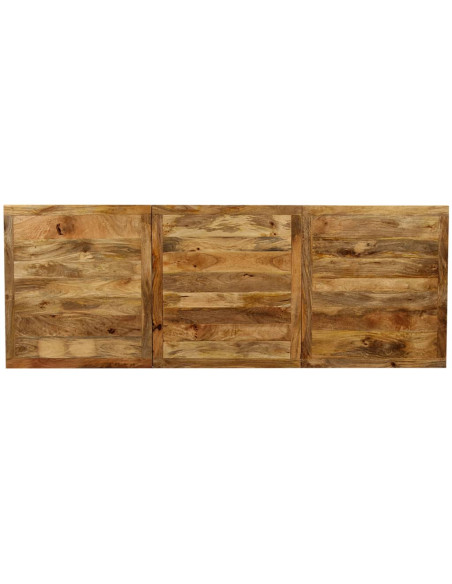 Tavolo da Pranzo in Legno Massello di Mango 180 cm