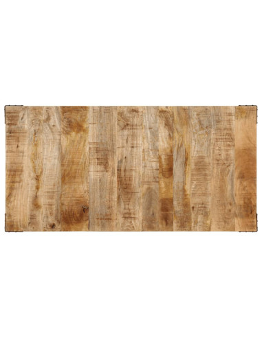 Tavolo da Pranzo 140x70x75 cm in Legno Massello di Mango