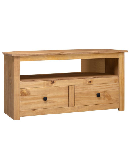 Mobile Porta TV Angolare 93x49x49 cm Pino Massello Panama Range