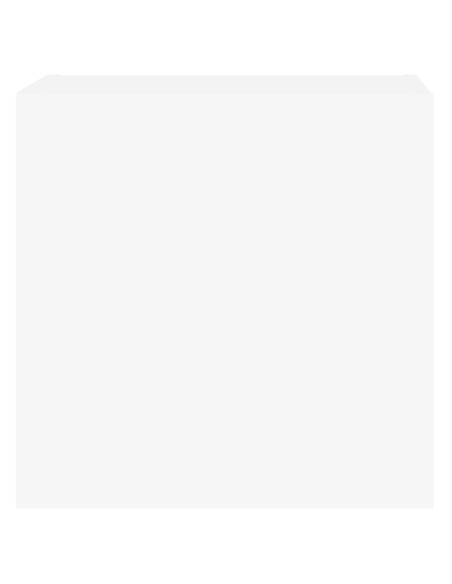 Mobile TV a Parete Bianco 40,5x30x40 cm in Legno Multistrato