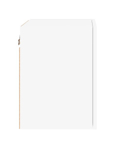 Mobile TV a Parete Bianco 40,5x30x40 cm in Legno Multistrato 2