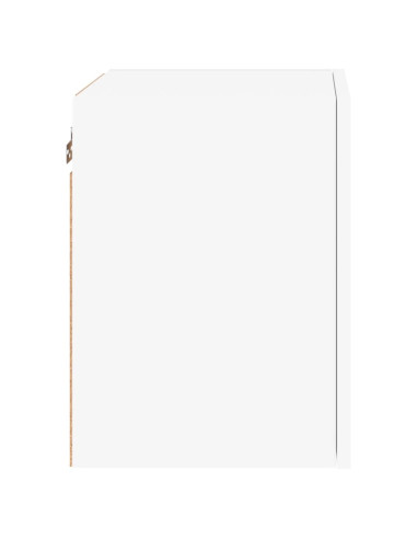 Mobile TV a Parete Bianco 40,5x30x40 cm in Legno Multistrato