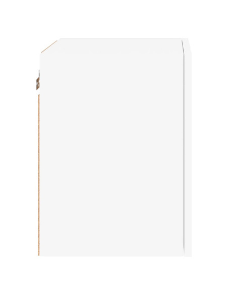 Mobile TV a Parete Bianco 40,5x30x40 cm in Legno Multistrato