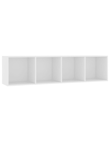 Libreria/Mobile TV Bianco 143x30x36 cm