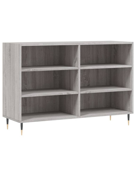 Credenza Grigio Sonoma 103,5x35x70 cm in Legno Ingegnerizzato