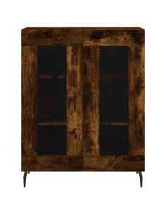 Credenza Rovere Fumo  69,5x34x180 cm in Legno Multistrato 2