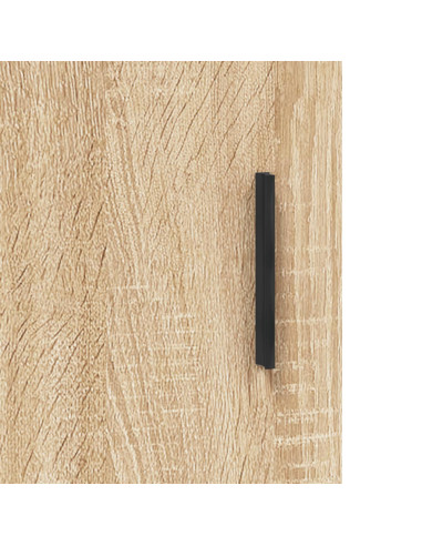 Credenza Rovere Sonoma 100x36x60 cm in Legno Multistrato
