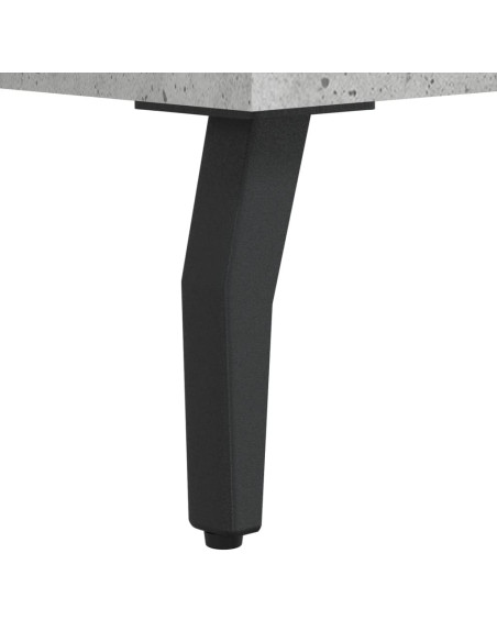 Credenza Grigio Cemento 69,5x34x90 cm in Legno Multistrato