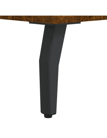 Credenza Rovere Fumo  69,5x34x180 cm in Legno Multistrato