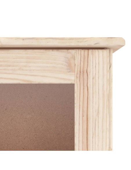 Credenza ALTA 77x35x188 cm in Legno Massello di Pino