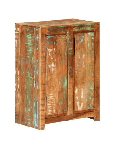 Credenza 55x33x75 cm in Legno Massello di Recupero