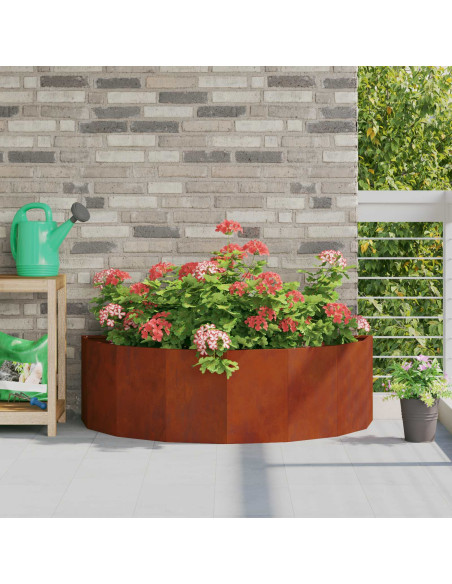Fioriera Ruggine 120 x 60 x 35 cm