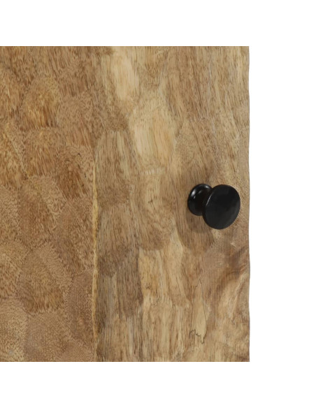 Credenza 40x33x75 cm in Legno Massello di Mango