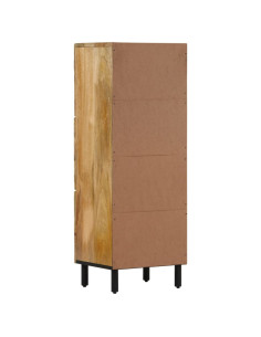 Credenza 40x33x110 cm in Legno Massello di Mango