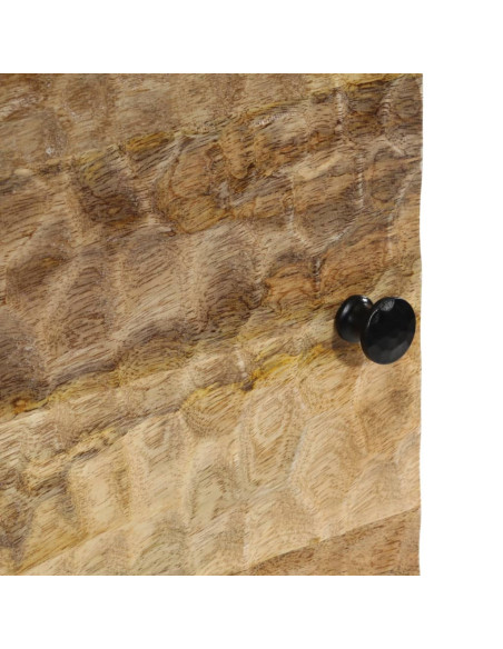 Credenza 40x33x110 cm in Legno Massello di Mango