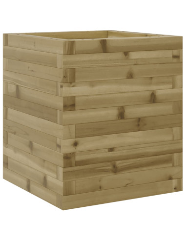 Fioriera da Giardino 40x40x46 cm in Legno di Pino Impregnato