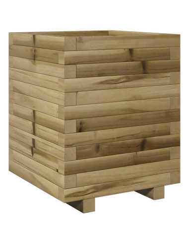 Fioriera da Giardino 40x40x49,5 cm in Legno di Pino Impregnato