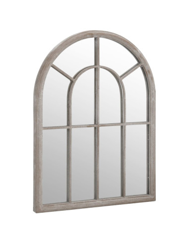 Specchio da Giardino Sabbia 60x45 cm in Ferro per Uso Esterno